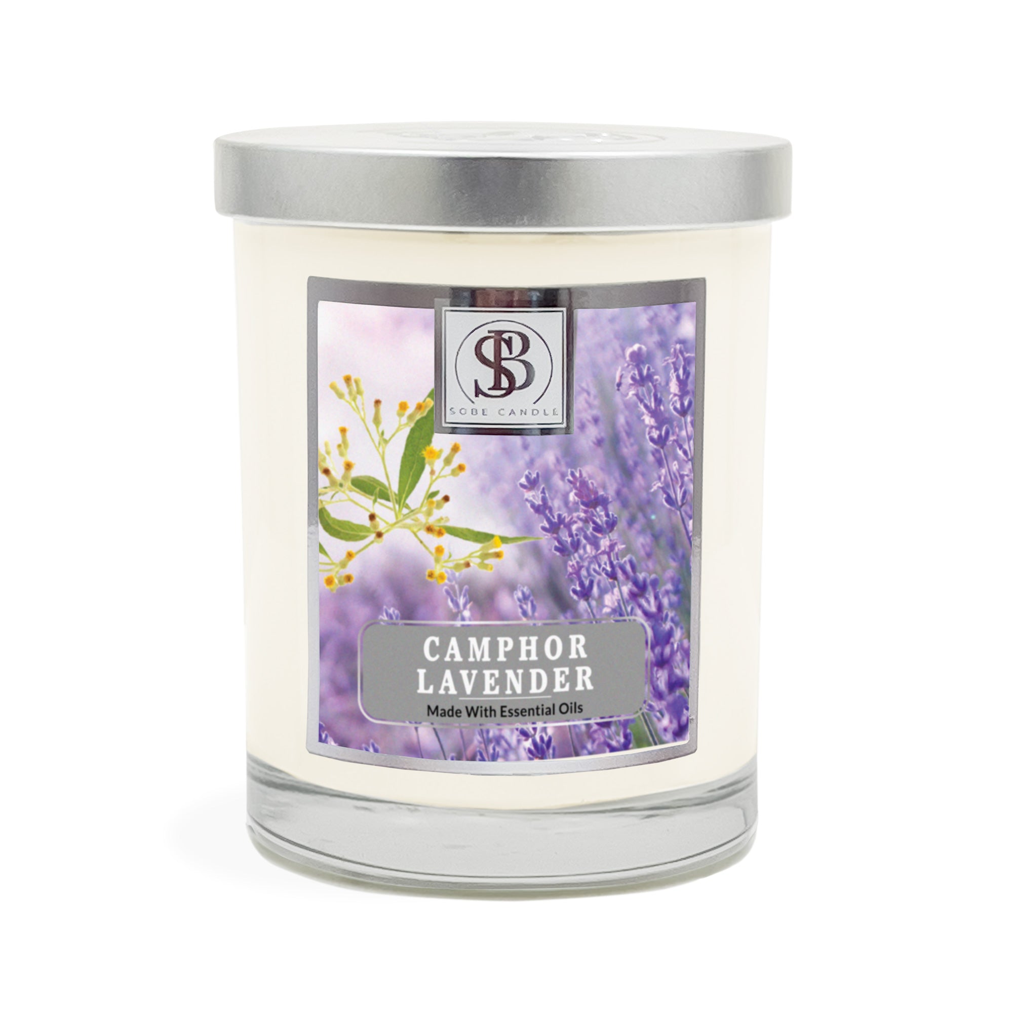 CAMPHOR LAVENDER | Soy Scented Candle 11 oz - The SOBE World Co.